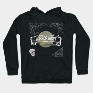 Horror night - Funny Halloween Hoodie